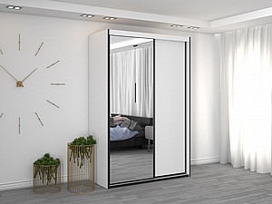 ארון הזזה 2 דלתות דגם BZ120-15 ארון הזזה 2 דלתות דגם BZ120-15